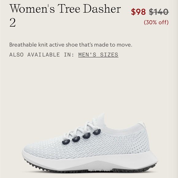 allbirds Shoes - Allbirds Women’s Tree Dasher Sneaker
